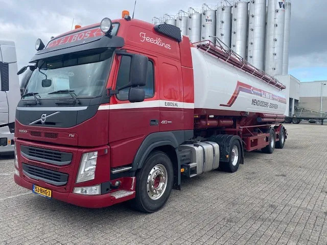Volvo FM410 met Wijnveen silo oplegger 24 tonner - Tankauflieger: das Bild 1 Volvo FM410 met Wijnveen silo oplegger 24 tonner - Tankauflieger: das Bild 1