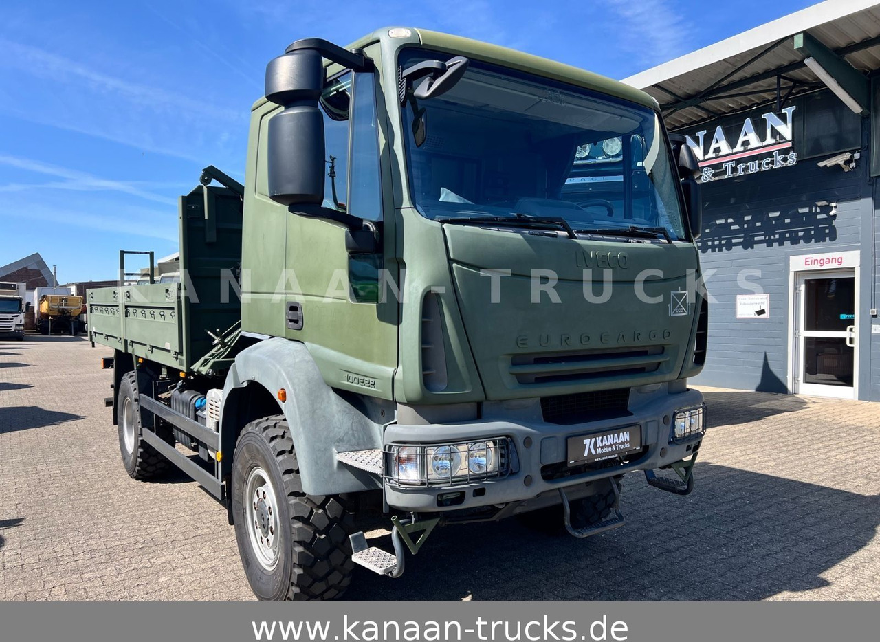 Iveco ML100E22WM-BW 4x4 Miltär Camper Exped 19 TKm - Pritsche LKW: das Bild 1 Iveco ML100E22WM-BW 4x4 Miltär Camper Exped 19 TKm - Pritsche LKW: das Bild 1