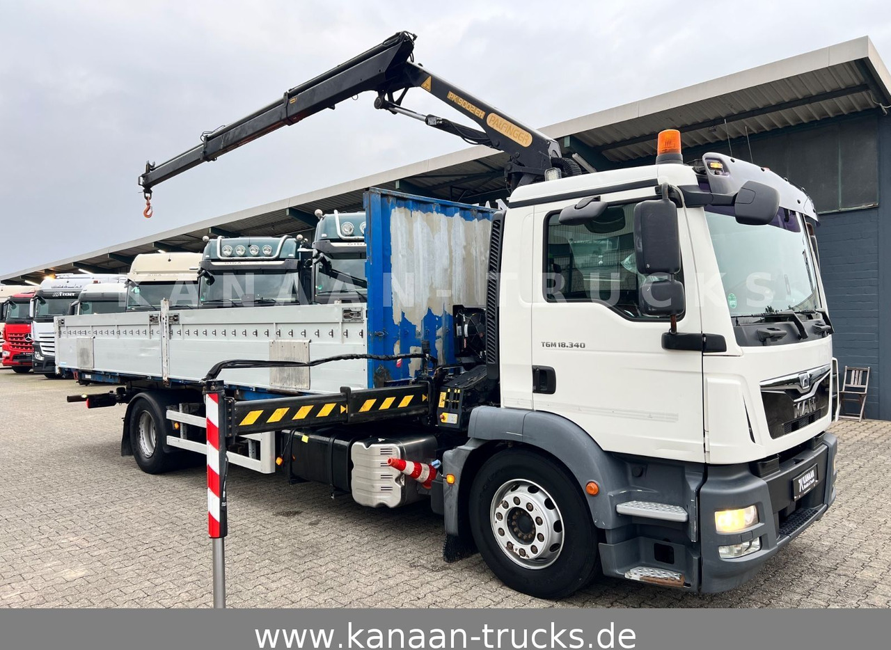 MAN TGM 18.340 LL BDF PK9002 Pritsche EURO6 - Autokran: das Bild 1 MAN TGM 18.340 LL BDF PK9002 Pritsche EURO6 - Autokran: das Bild 1