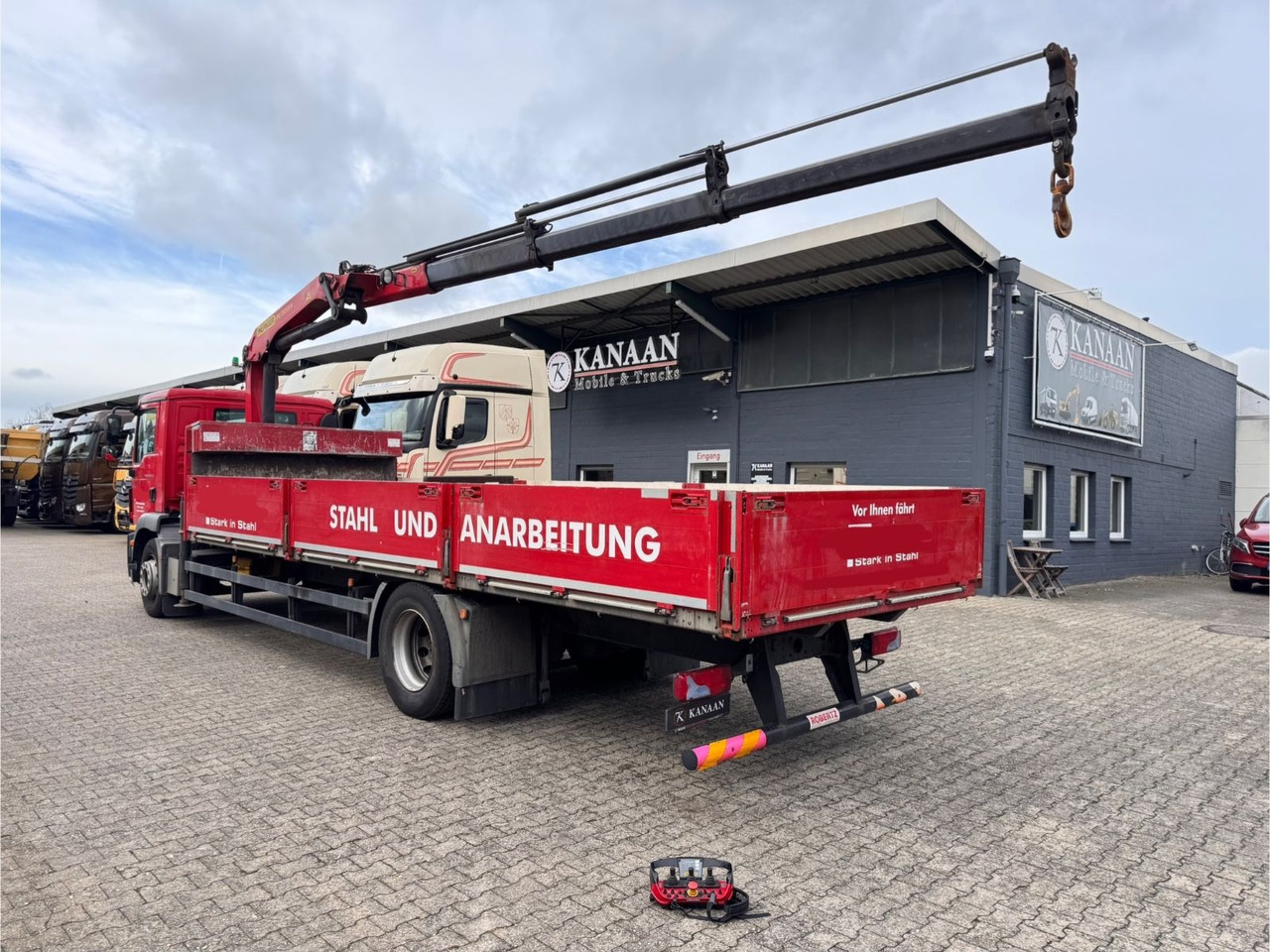 MAN TGM 18.340 Langmaterial Palfinger PK13001K Funk - Autokran: das Bild 3 MAN TGM 18.340 Langmaterial Palfinger PK13001K Funk - Autokran: das Bild 3