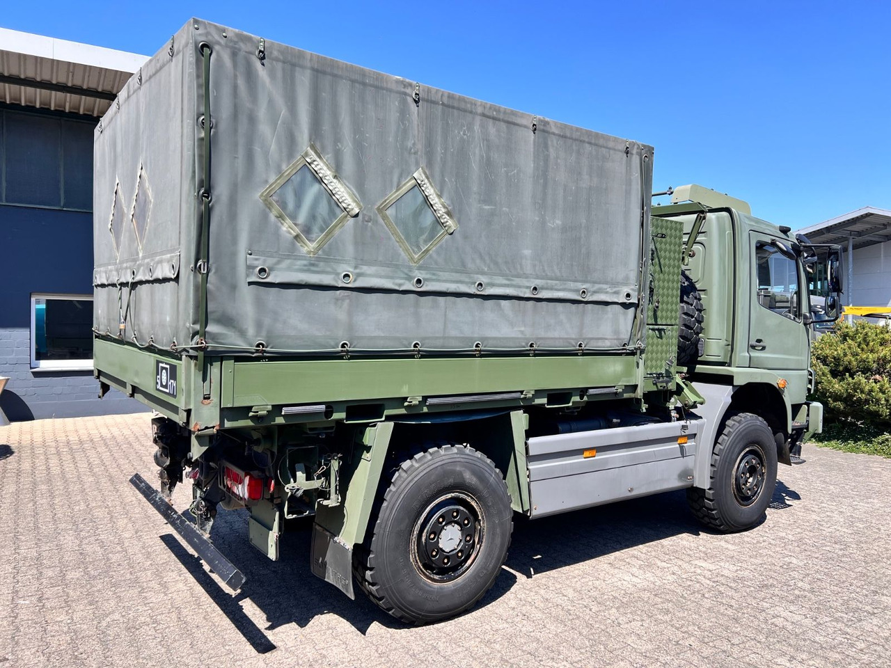 Mercedes-Benz 1018 Atego 4x4 Allrad Miltär Camper Expedition - Containerwagen/ Wechselfahrgestell LKW: das Bild 5 Mercedes-Benz 1018 Atego 4x4 Allrad Miltär Camper Expedition - Containerwagen/ Wechselfahrgestell LKW: das Bild 5