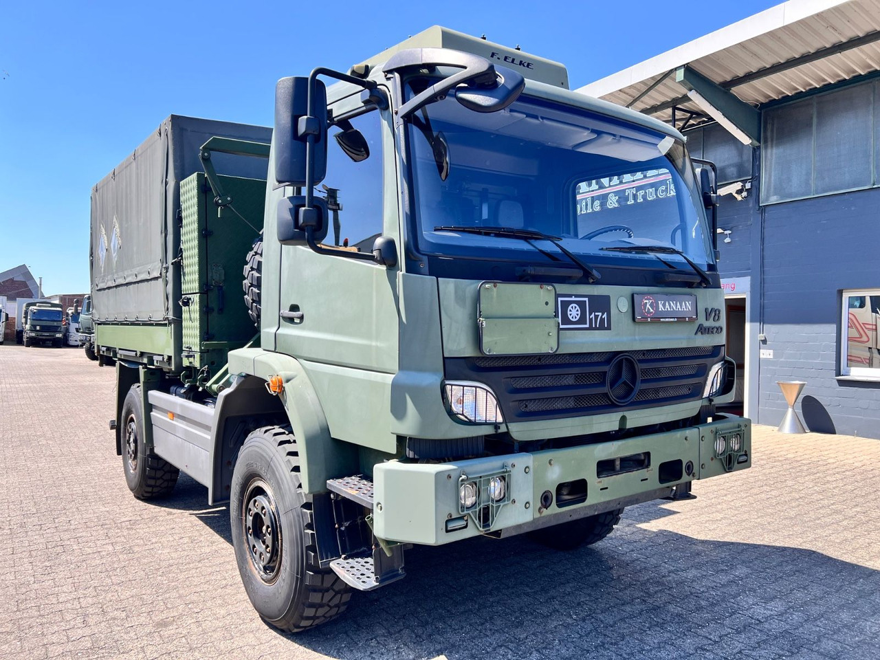 Mercedes-Benz 1018 Atego 4x4 Allrad Miltär Camper Expedition - Containerwagen/ Wechselfahrgestell LKW: das Bild 1 Mercedes-Benz 1018 Atego 4x4 Allrad Miltär Camper Expedition - Containerwagen/ Wechselfahrgestell LKW: das Bild 1