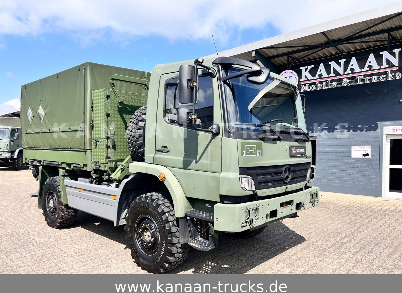 Mercedes-Benz 1018 Atego 4x4 Allrad Miltär Camper Expedition - Containerwagen/ Wechselfahrgestell LKW: das Bild 1 Mercedes-Benz 1018 Atego 4x4 Allrad Miltär Camper Expedition - Containerwagen/ Wechselfahrgestell LKW: das Bild 1