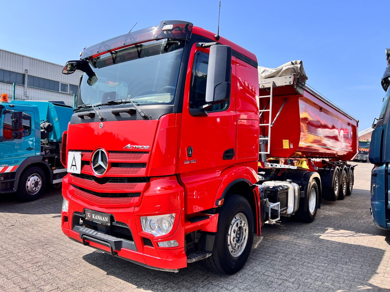 Mercedes-Benz 1846 LS Actros 5 4x2 Kipphydraulik - Sattelzugmaschine: das Bild 2 Mercedes-Benz 1846 LS Actros 5 4x2 Kipphydraulik - Sattelzugmaschine: das Bild 2