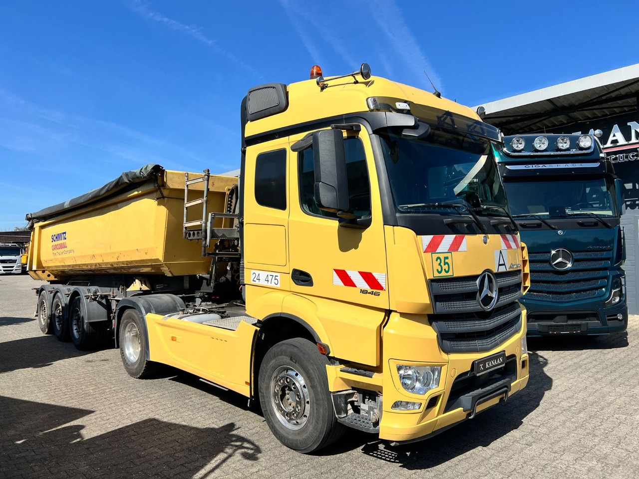 Mercedes-Benz 1846 LS Actros L StreamSpace Hydraulik - Sattelzugmaschine: das Bild 2 Mercedes-Benz 1846 LS Actros L StreamSpace Hydraulik - Sattelzugmaschine: das Bild 2