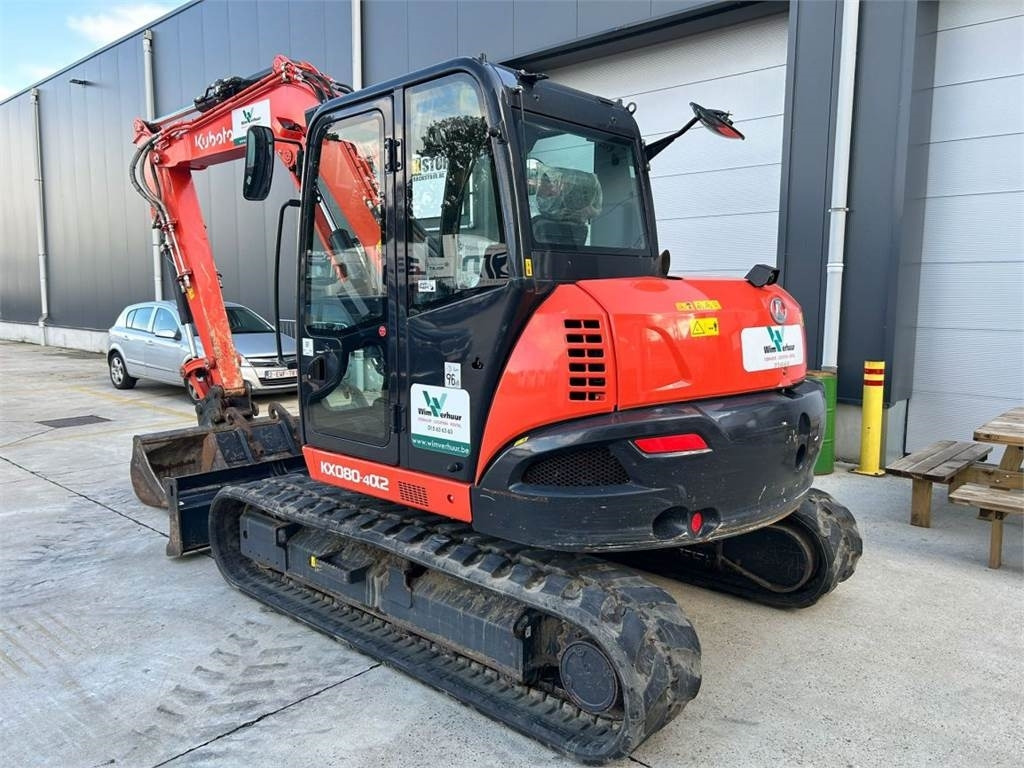 Kubota KX080-4 (7262) - Minibagger: das Bild 2 Kubota KX080-4 (7262) - Minibagger: das Bild 2