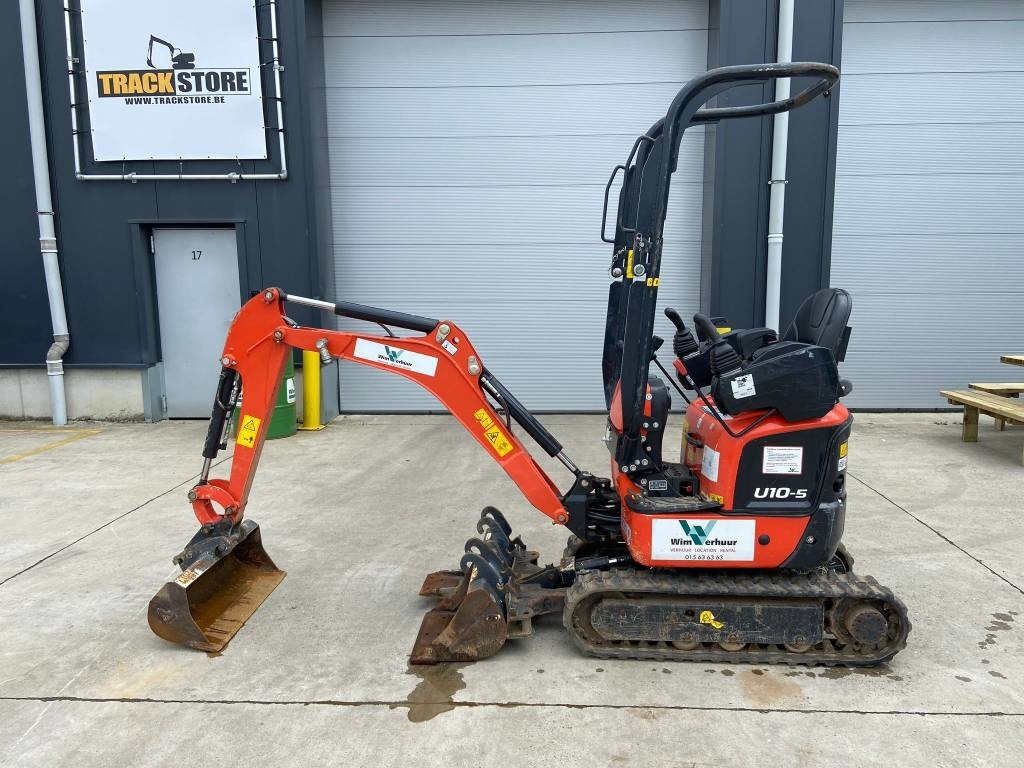 Kubota U 10 - Minibagger: das Bild 1 Kubota U 10 - Minibagger: das Bild 1