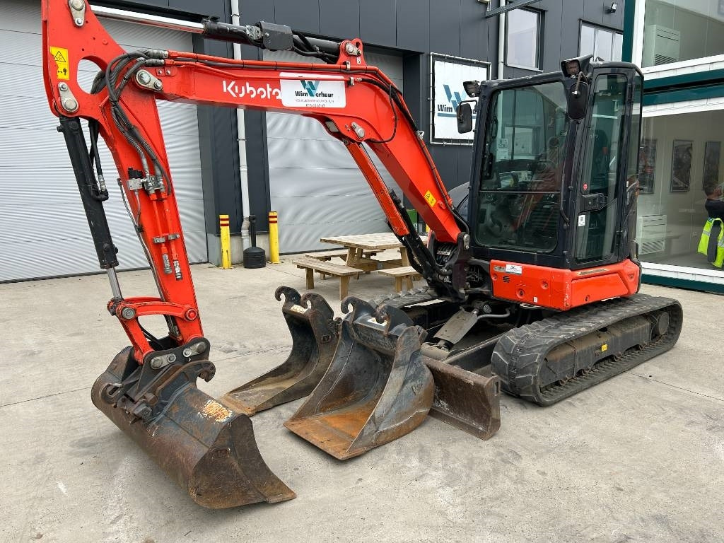 Kubota U 50 - Minibagger: das Bild 2 Kubota U 50 - Minibagger: das Bild 2
